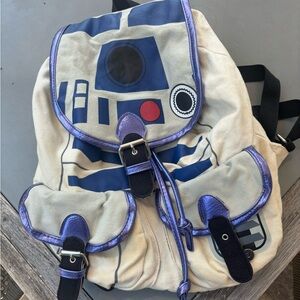 Star Wars R2D2 floppy backback.